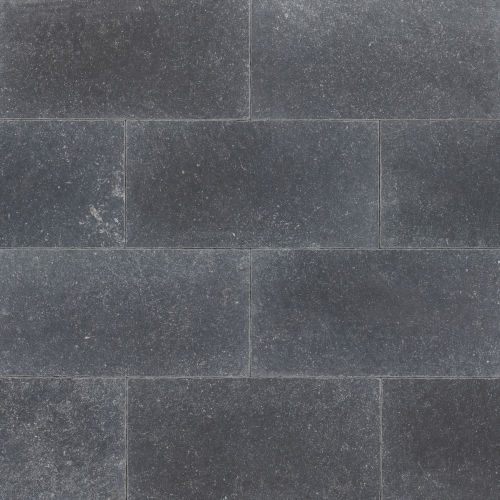 Suave Tumbled 12" X 24" Limestone Tile in Pecora Nera