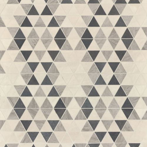 Nomadika Dandy Diamant Mosaic in Warm Coal