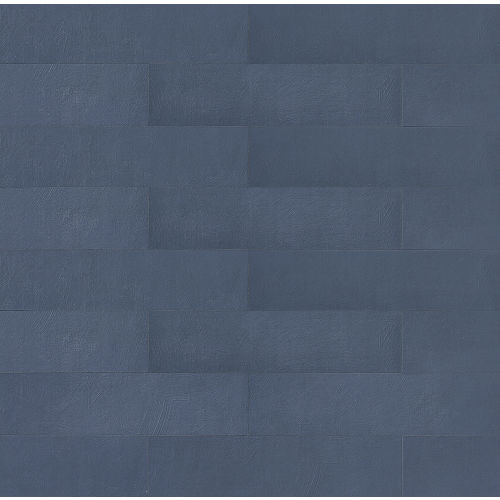 Abitare La Terra 8" x 32" Matte Porcelain Tile in Genziana