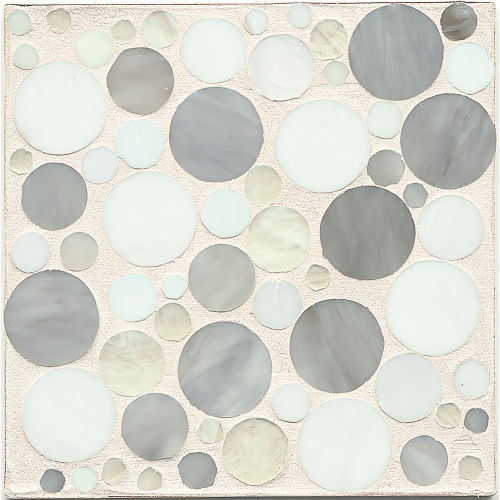 Bubblicious Glass Mosaic in Diamonds Are A Girl's Best Friend Non-iridescent