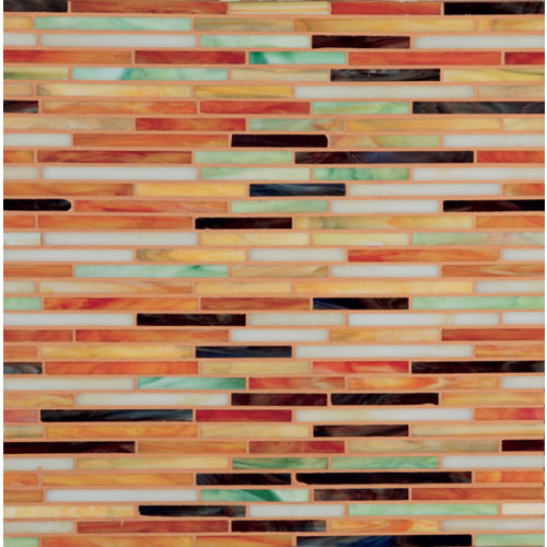 Gigi's Groovy Glass Stix Mosaic in Skip N Go Naked Non-iridescent