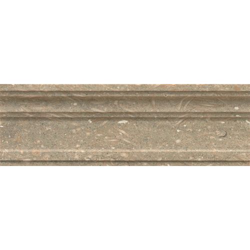 Mod Rocks 4" x 12" Honed Limestone Base/Crown Molding in Tepenade