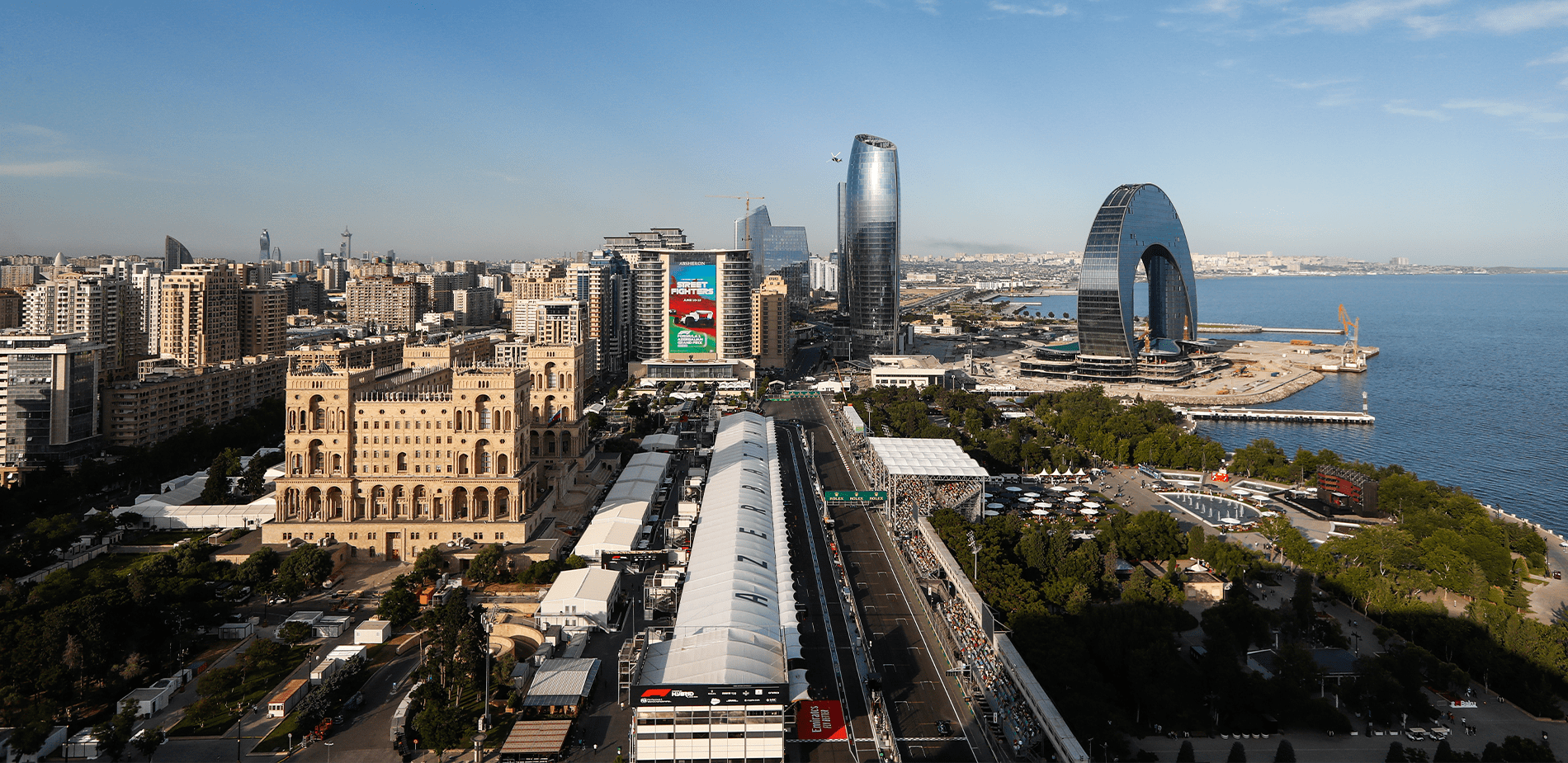 Baku City Circuit track