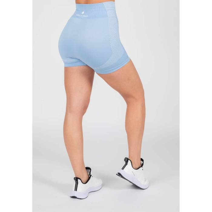 Selah Seamless Shorts - Light Blue