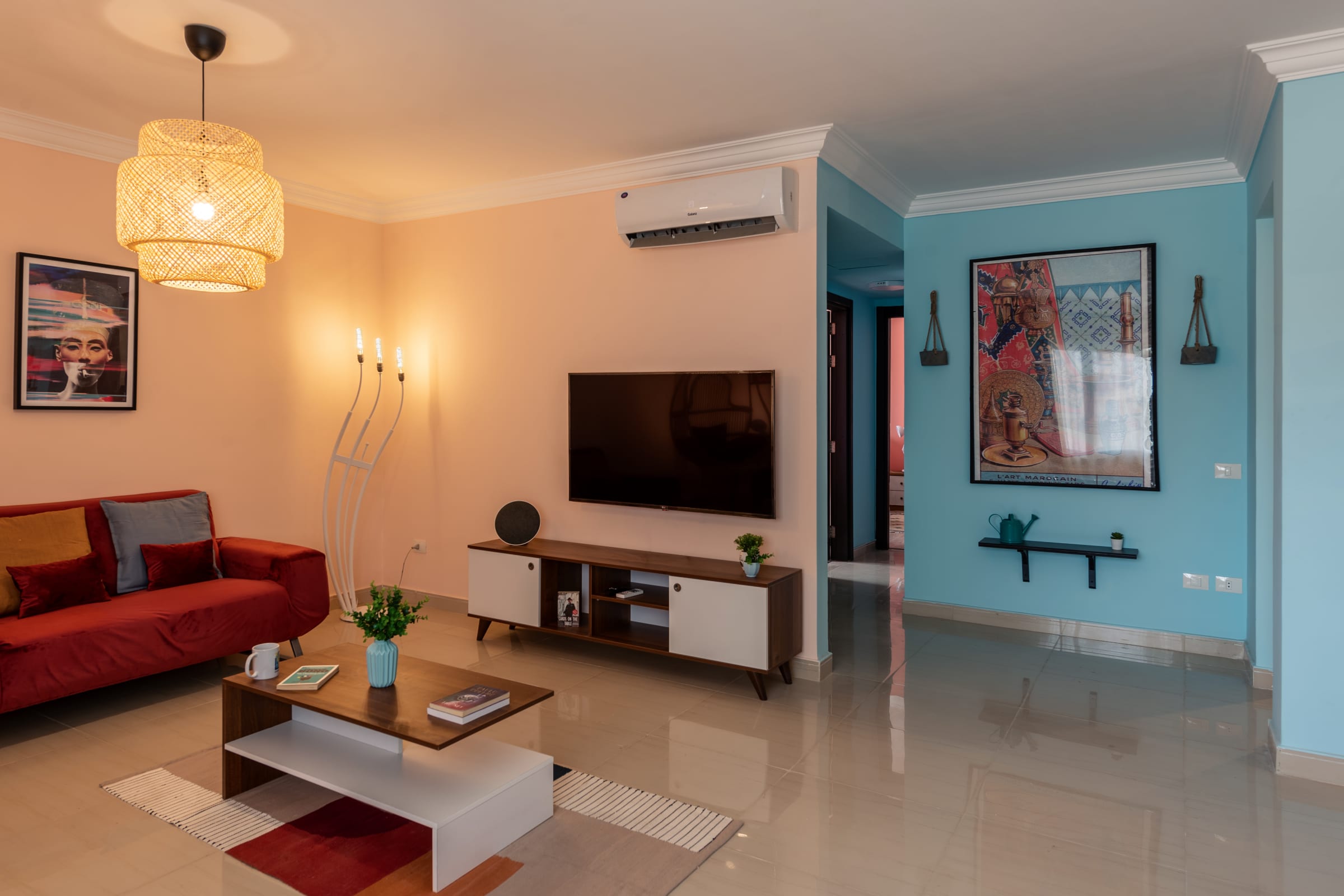 The 2BDR Compelling Condo | 5 min to CAI Airport. — Condo in Ocean Blue Heliopolis, Building number 6, Apartment 302, Cairo, Egypt — photo 11