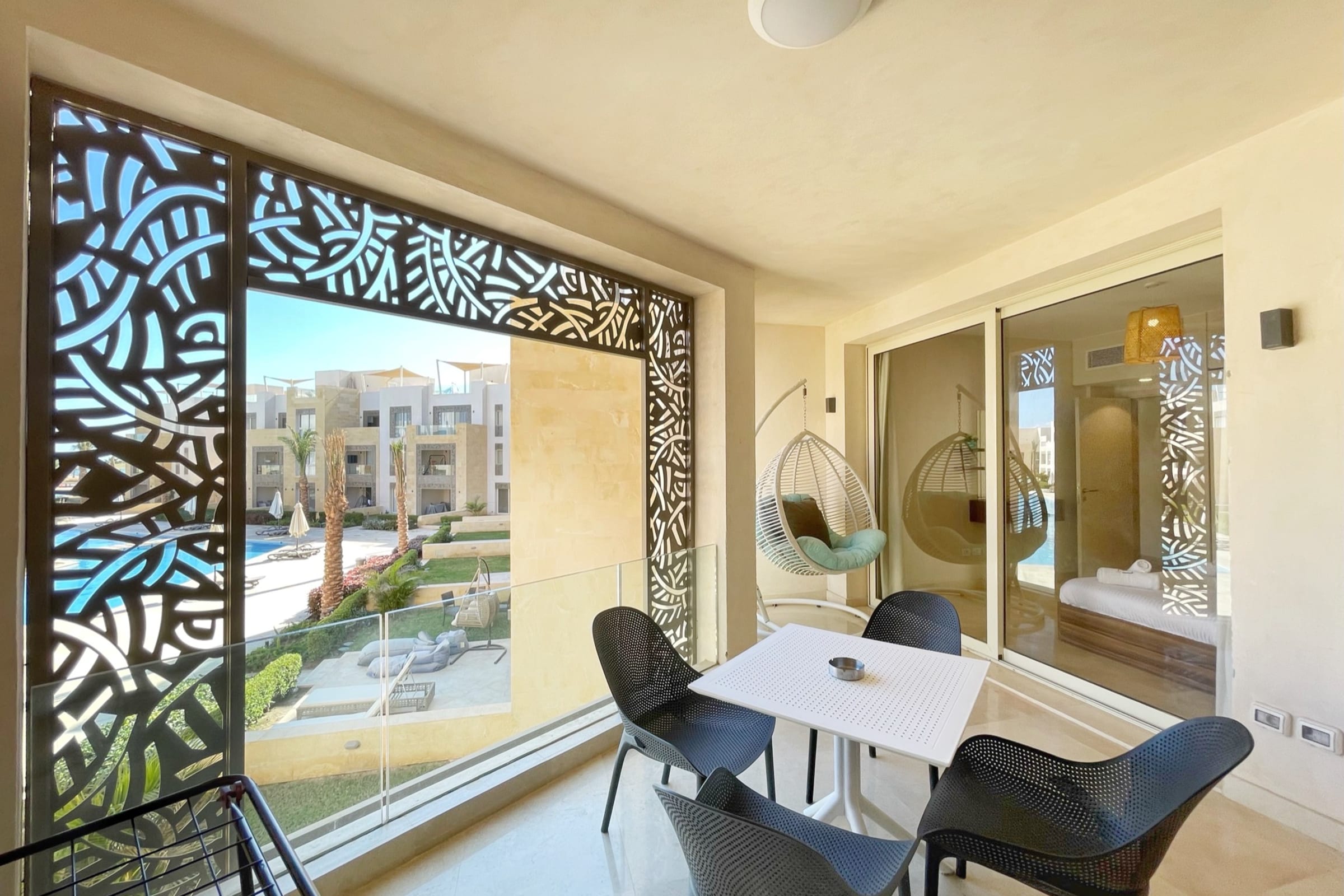 Panoramic & Cushy 3BDR @ Mangroovy |Free pool & Beach Access — Apartment in El Gouna, Egypt