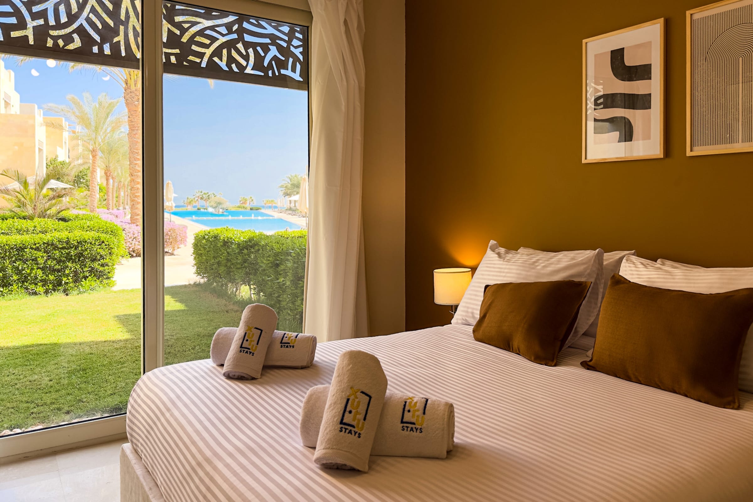 The Golden Atrium 3BDR Pool View |Free Pool & Beach Access — Apartment in Mangroovy Residence- El Gouna, El Gouna, Egypt — photo 2