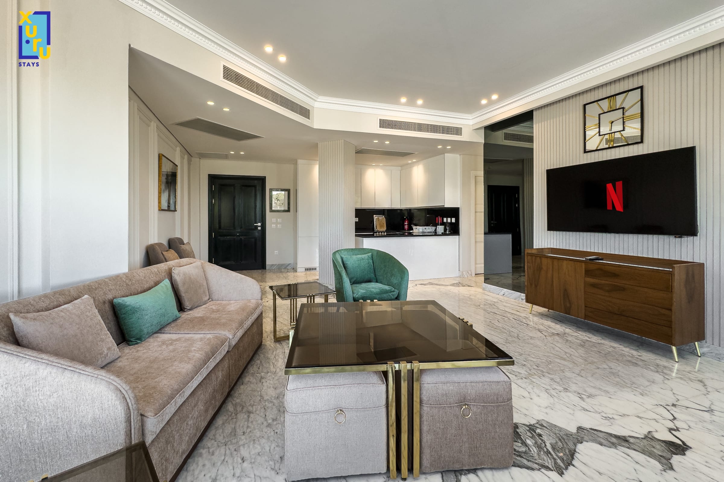 The Sapphire Loft 1BDR @ Mirage Residence New Cairo — Apartment in Mirage Compound- New Cairo, Cairo, Egypt — photo 2