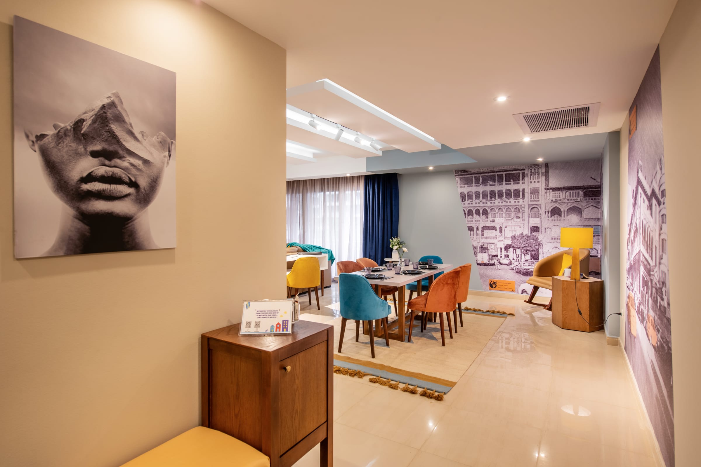 Posh & Panoramic 2BDR Apt. | 5 Min To Airport — Unit in Ocean Blue Heliopolis, Building number 1, Apartment 201, Cairo, Egypt — photo 14