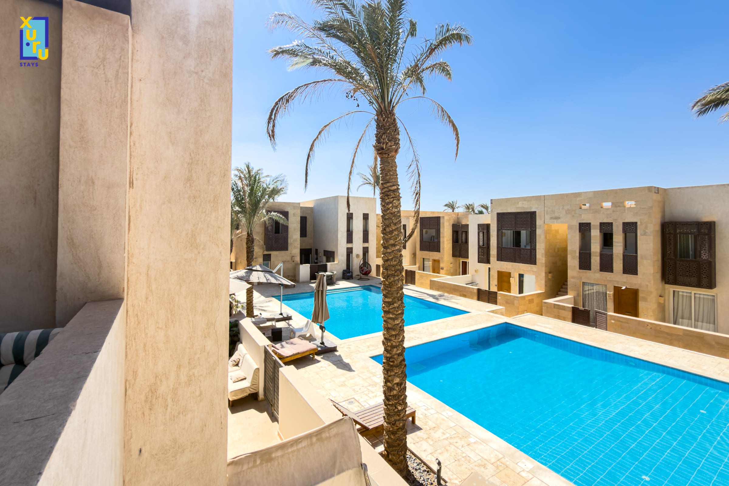 The Placid 1BDR Pool front @ Scarab — Unit in Scarab, El Gouna, Egypt — photo 10