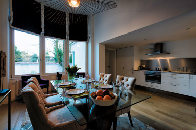 Dining Area with Fully-Equipped Kitchen