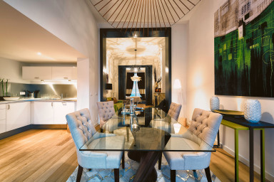 Dining Area with Fully-Equipped Kitchen