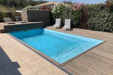 Villa avec piscine chauffée à 5min des plages 