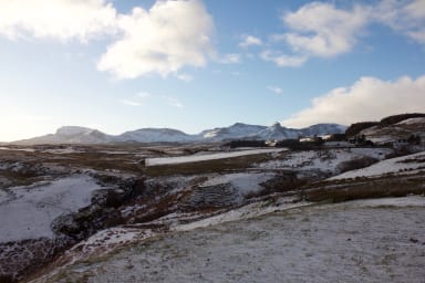Mountain view, natural landscape