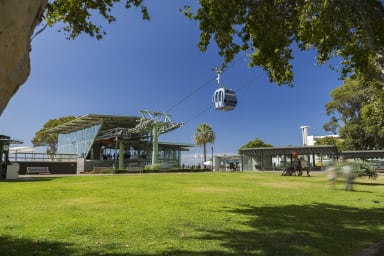 Garden and Cable car