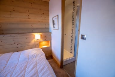 Bedroom with bathroom