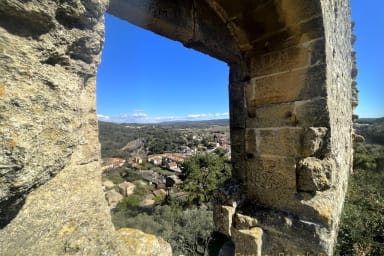 Superbe vue depuis le Foussa qui domine le village