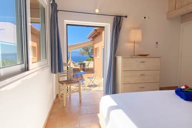accès direct sur la terrasse