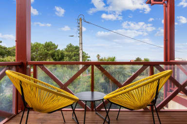 Joli balcon avec vue dégagée