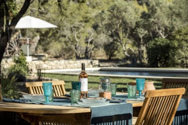 Exceptional property to rent in Les Baux de Provence swimming pool