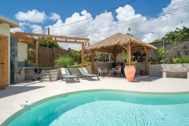 Photo de Villa en location saisonnière à Goyave en Guadeloupe 