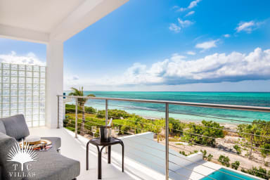 View from master suites' balconies.