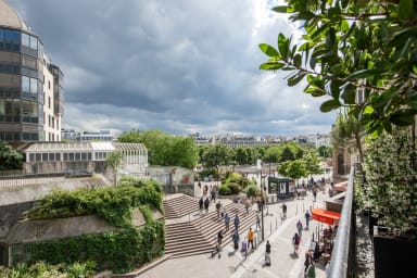 Vue balcon chambre 1