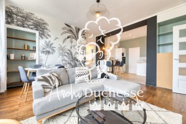 Salon avec TV
