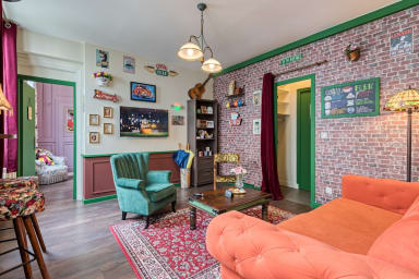 Salon avec TV
