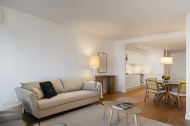 Livingroom and dining area