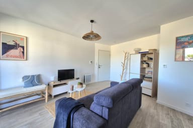 Beautiful Apartment With Balcony And Garden - Saint-Coulomb