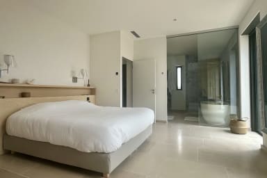 The master bedroom