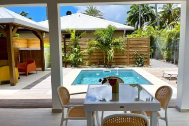 Photo de Villa en location saisonnière à Saint-Francois en Guadeloupe