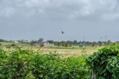 Plan au sol de Appartement en location saisonnière à Petit-Canal en Guadeloupe  