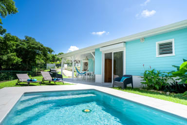 Photo de Villa en location saisonnière à Saint-Francois en Guadeloupe 