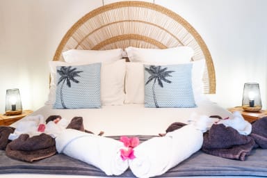 Photo de Bungalow en location saisonnière à Sainte-Anne en Guadeloupe 