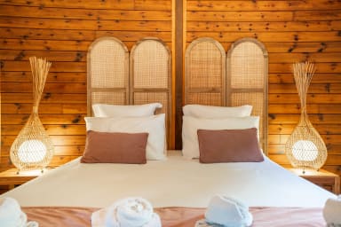 Photo de Bungalow en location saisonnière à Sainte-Anne en Guadeloupe 