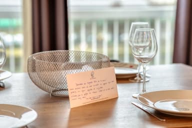 Vaiselle à disposition