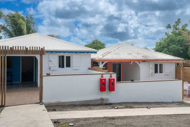 Plan au sol de Villa en location saisonnière à Moule en Guadeloupe  