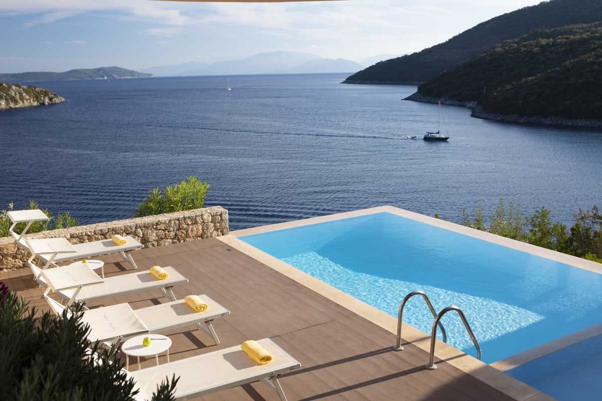  immobilier  Villa Kalamos - Villa Moderne, Baie de Sivota avec accès Direct Mer