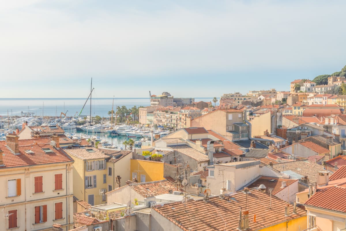 Appartement 4 pcs terrasse vue mer panoramique Baie Cannes à vos pieds Olam Properties