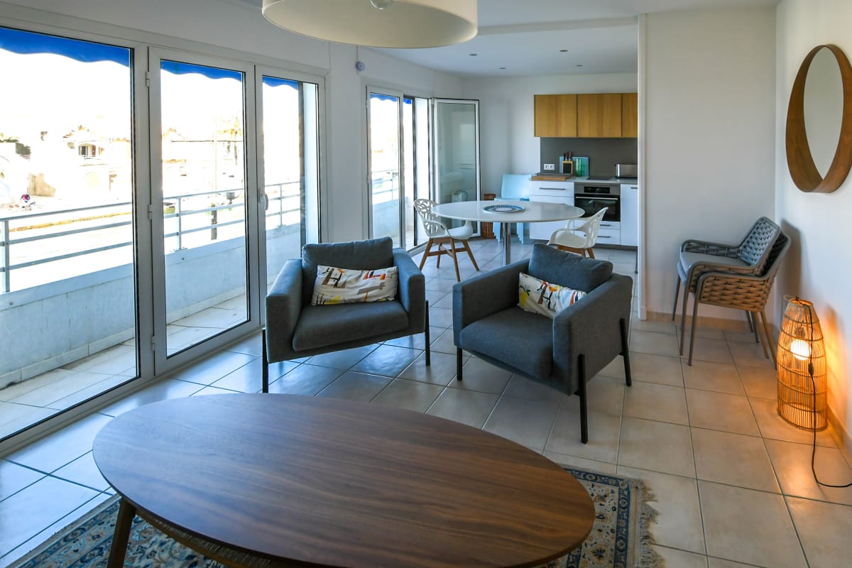 Appartement L'Impérial 2 Superbe Appartement 2 chambres vue mer  