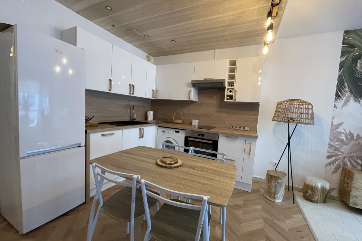 Appartement La Méditerranée – 50 m plage 