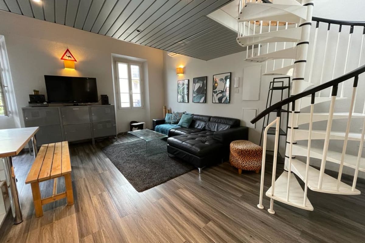  Appartement Riouffe duplex T3 climatisé dans le coeur de Cannes