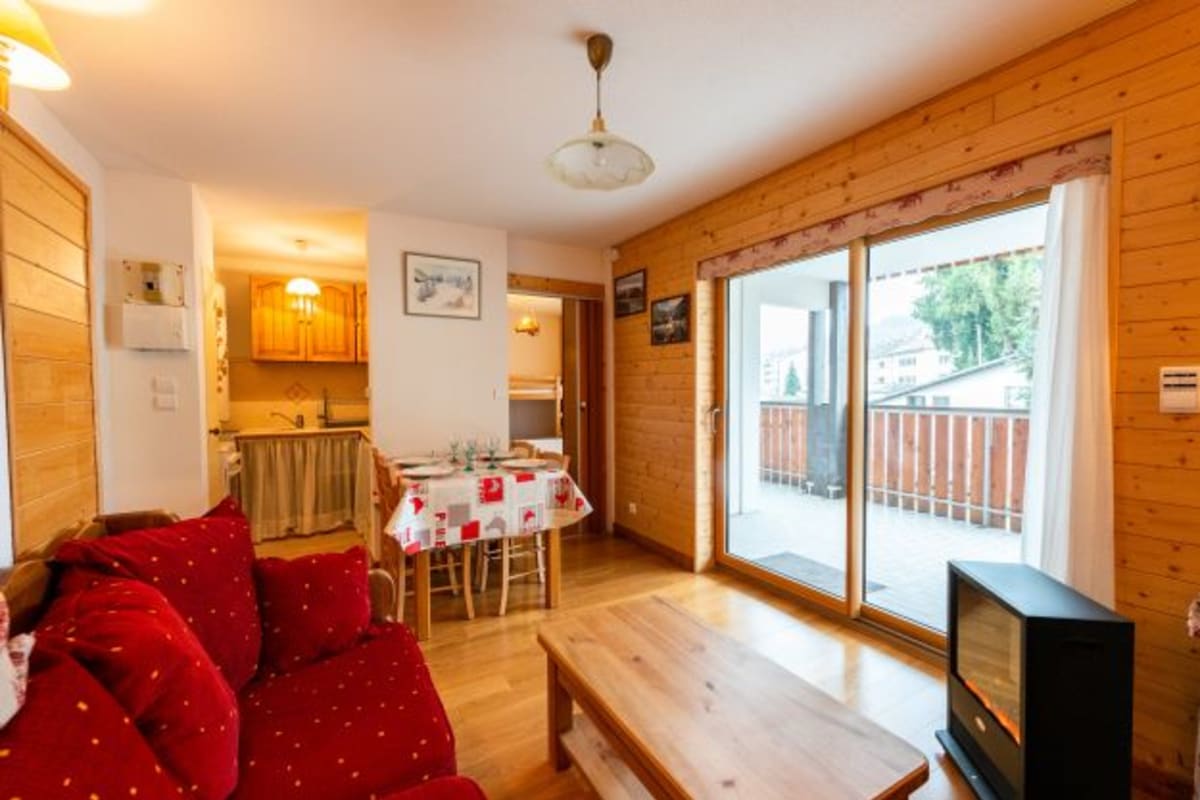 Chaleureux 29m² avec balcon et vue sur le lac