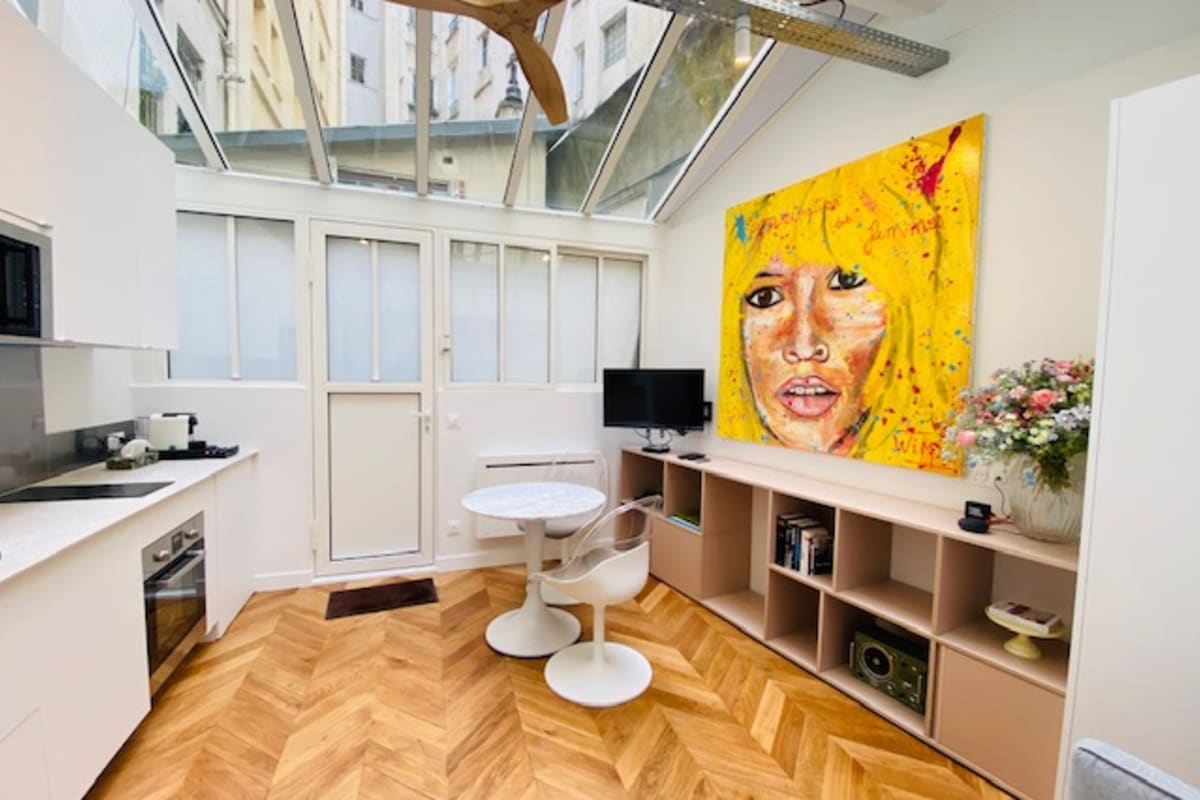 Chaleureux 18m² idéal pour couple à Paris!