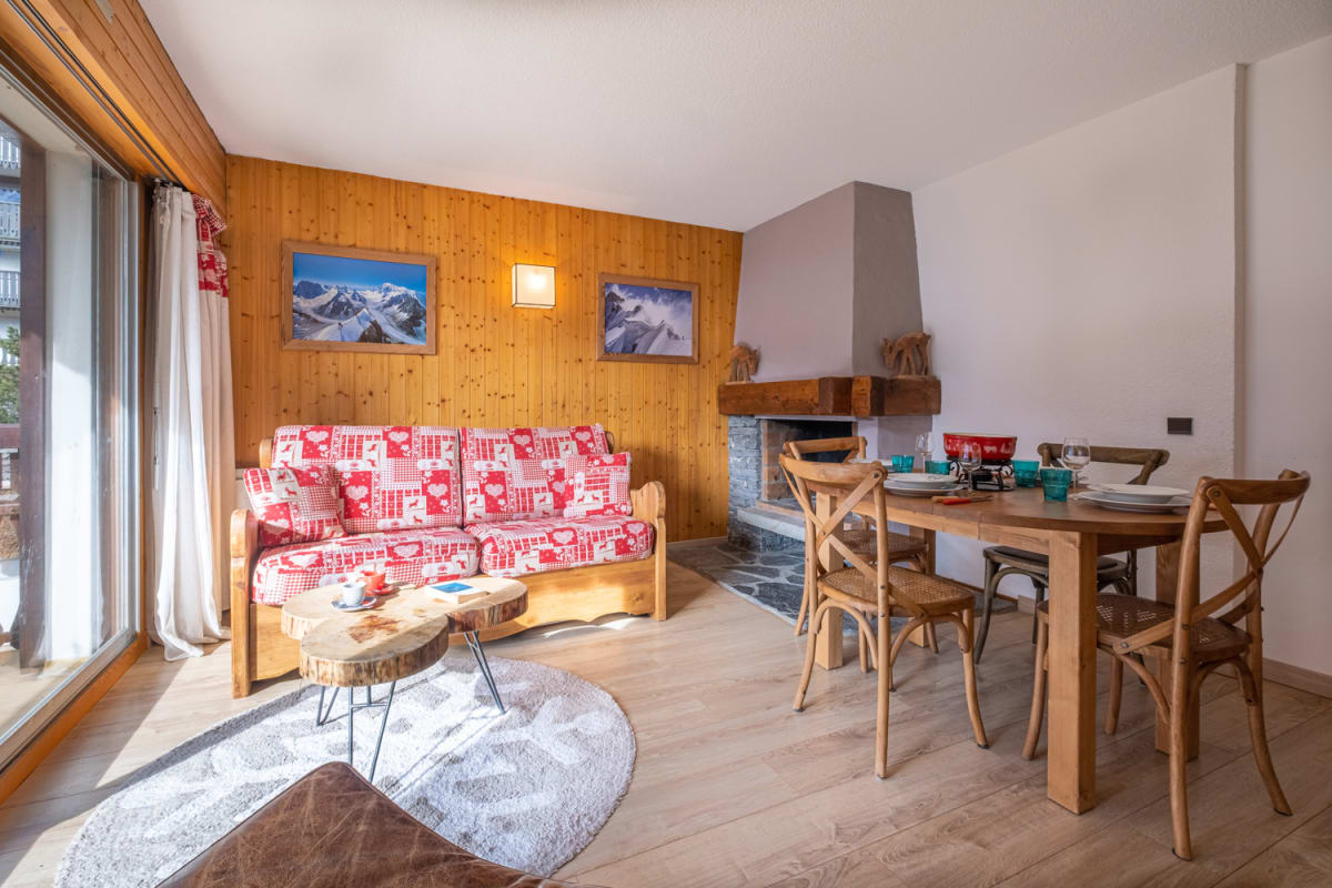 Appartement   Beau 50m² avec 2 balcons et superbe vue montagne