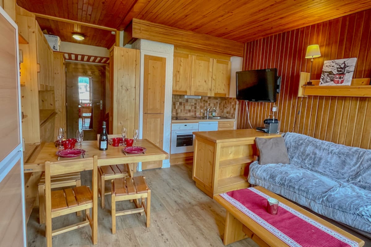 Appartement avec balcon et belle vue à Val-d'Isère