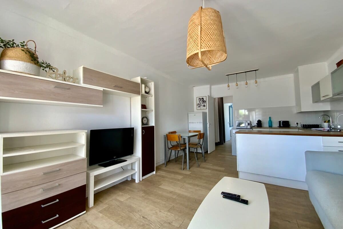 Appartement   L'Ensoleïado- Spacieux T2 avec parking! 