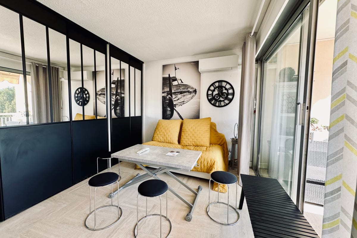  Appartement Nid familial cosy avec balcon et piscine commune